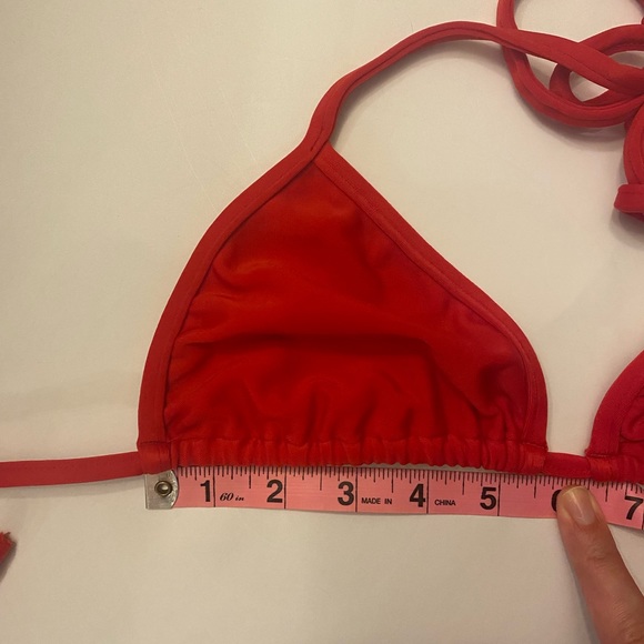 Rio de Sol red brazilian bikini - Picture 4 of 7